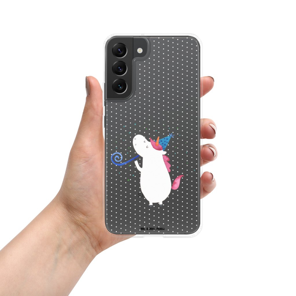 Handyhülle Einhorn Party Handyhülle, Handycover, Transparente Handyhülle, Flexible Handyhülle, Handyschutz, Transparent, Durchsichtig, Schutzhülle für Handy, Stilvolle Handyhülle, Robuste Handyhülle, Schutz vor Kratzern, Schützende Handyhülle, Einhorn, Einhörner, Einhorn Deko, Pegasus, Unicorn, Glitzer, Konfetti, Party, Geburtstag, Feier, Fest, Alkohol, Disco, Club