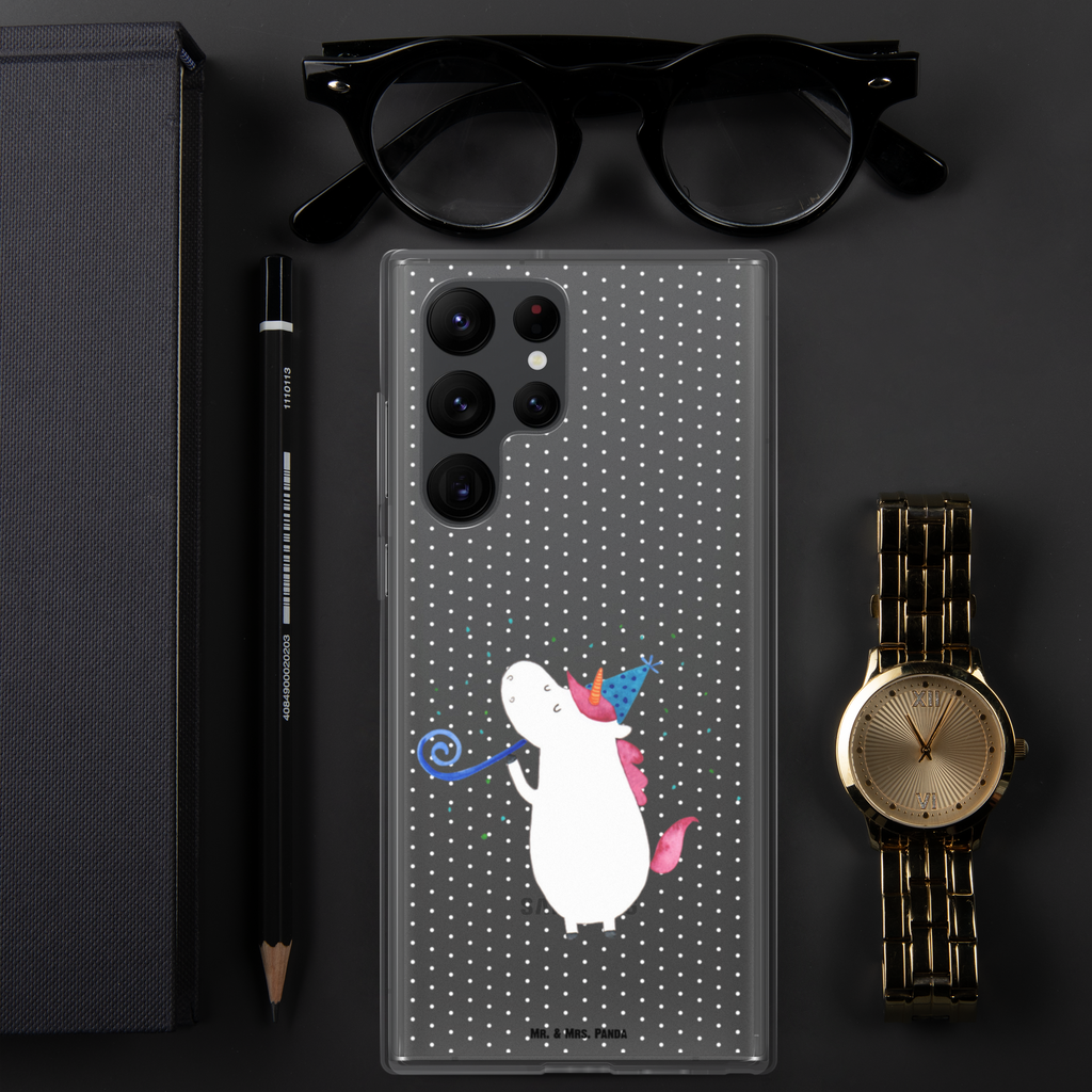 Handyhülle Einhorn Party Handyhülle, Handycover, Transparente Handyhülle, Flexible Handyhülle, Handyschutz, Transparent, Durchsichtig, Schutzhülle für Handy, Stilvolle Handyhülle, Robuste Handyhülle, Schutz vor Kratzern, Schützende Handyhülle, Einhorn, Einhörner, Einhorn Deko, Pegasus, Unicorn, Glitzer, Konfetti, Party, Geburtstag, Feier, Fest, Alkohol, Disco, Club