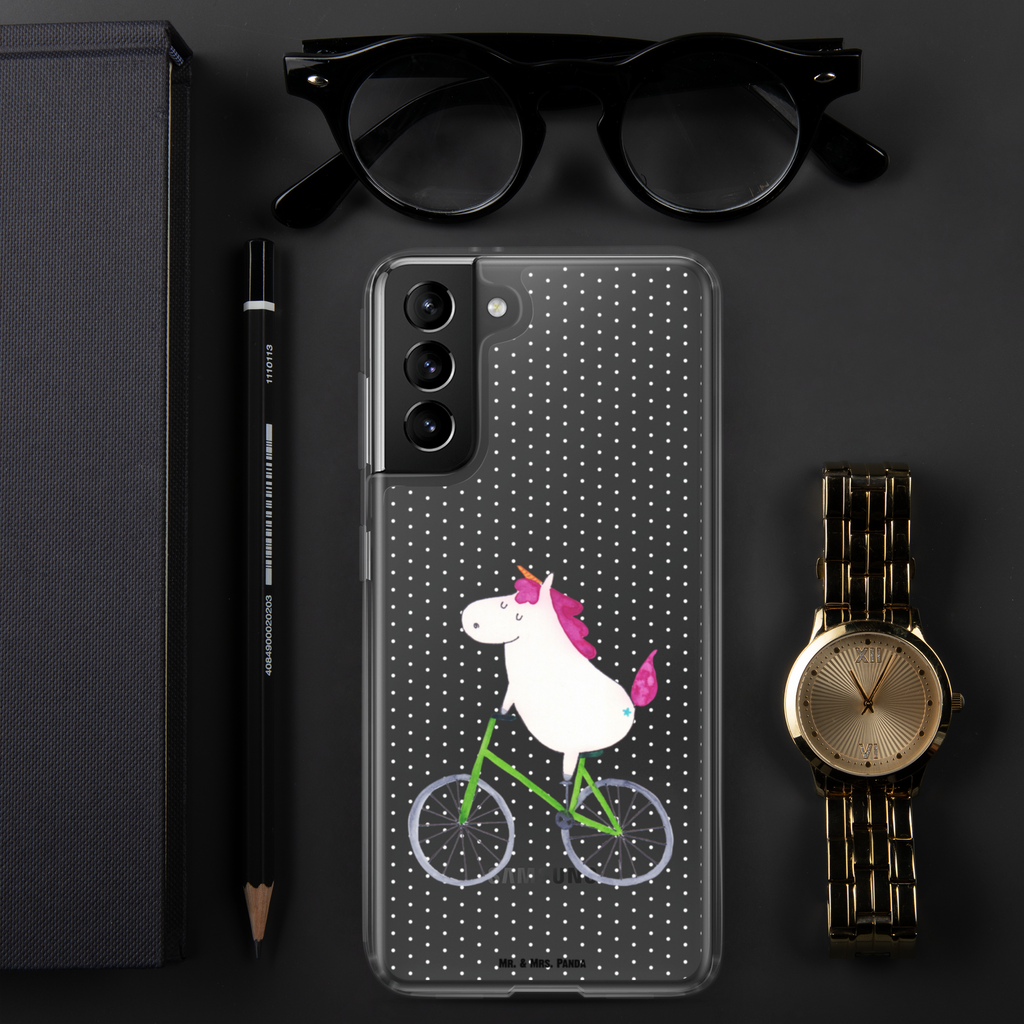 Handyhülle Einhorn Radfahrer Handyhülle, Handycover, Transparente Handyhülle, Flexible Handyhülle, Handyschutz, Transparent, Durchsichtig, Schutzhülle für Handy, Stilvolle Handyhülle, Robuste Handyhülle, Schutz vor Kratzern, Schützende Handyhülle, Einhorn, Einhörner, Einhorn Deko, Pegasus, Unicorn, Radfahren, Radfahrer, Rad, Bike, Feenstaub, Konfetti, Luxusproblem, Kummer, Liebeskummer