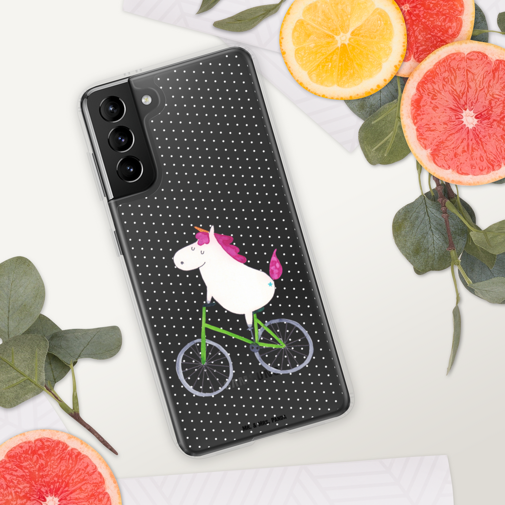 Handyhülle Einhorn Radfahrer Handyhülle, Handycover, Transparente Handyhülle, Flexible Handyhülle, Handyschutz, Transparent, Durchsichtig, Schutzhülle für Handy, Stilvolle Handyhülle, Robuste Handyhülle, Schutz vor Kratzern, Schützende Handyhülle, Einhorn, Einhörner, Einhorn Deko, Pegasus, Unicorn, Radfahren, Radfahrer, Rad, Bike, Feenstaub, Konfetti, Luxusproblem, Kummer, Liebeskummer