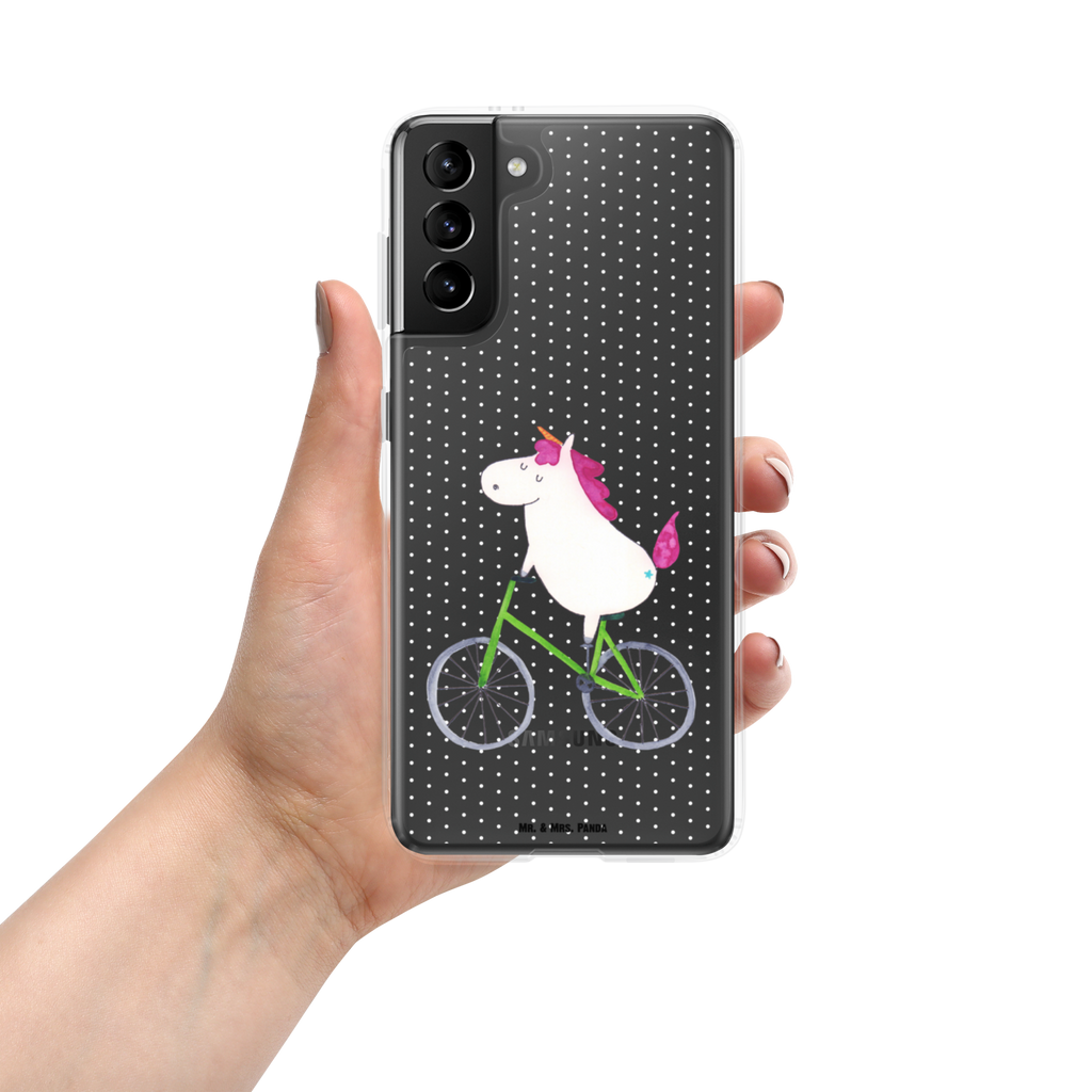 Handyhülle Einhorn Radfahrer Handyhülle, Handycover, Transparente Handyhülle, Flexible Handyhülle, Handyschutz, Transparent, Durchsichtig, Schutzhülle für Handy, Stilvolle Handyhülle, Robuste Handyhülle, Schutz vor Kratzern, Schützende Handyhülle, Einhorn, Einhörner, Einhorn Deko, Pegasus, Unicorn, Radfahren, Radfahrer, Rad, Bike, Feenstaub, Konfetti, Luxusproblem, Kummer, Liebeskummer