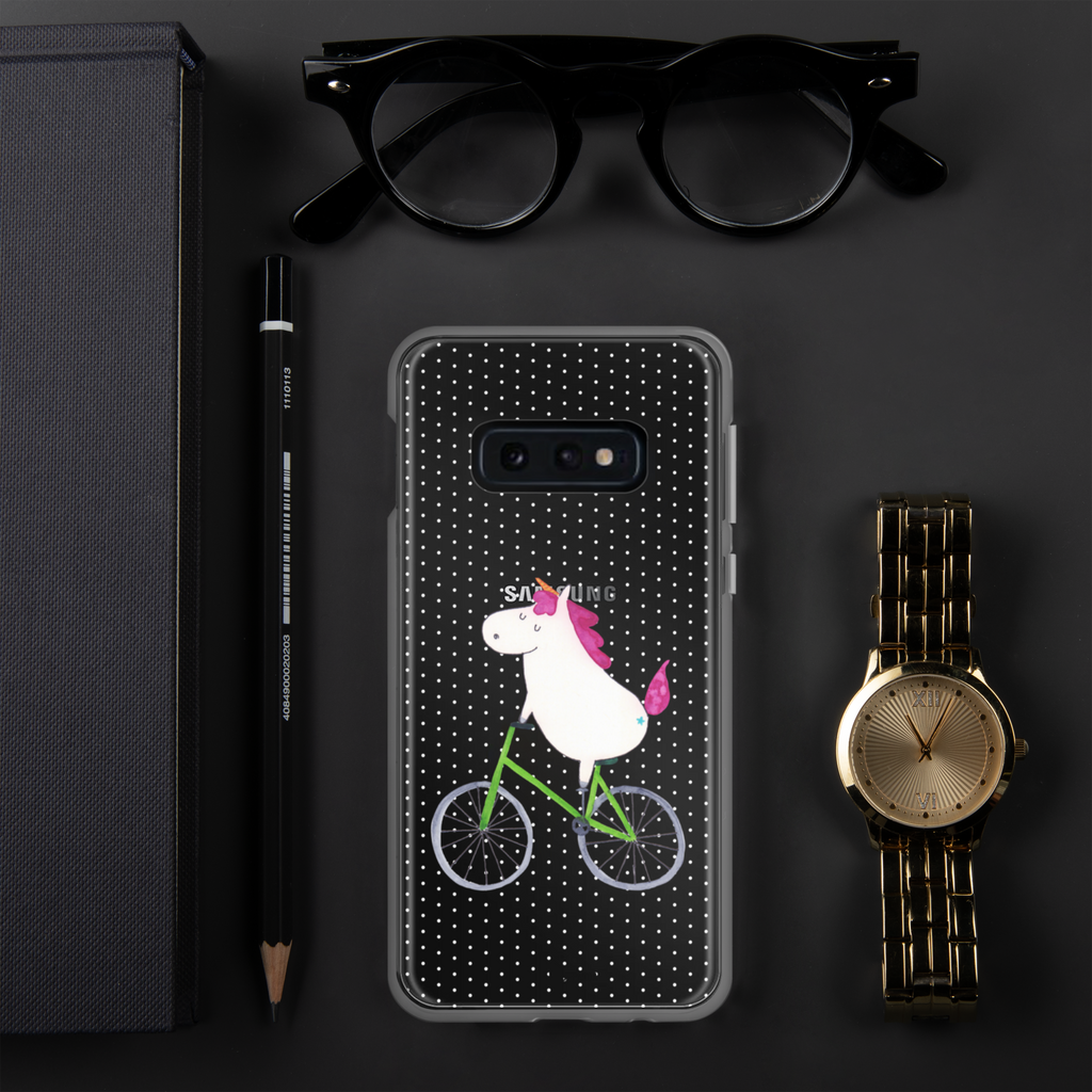 Handyhülle Einhorn Radfahrer Handyhülle, Handycover, Transparente Handyhülle, Flexible Handyhülle, Handyschutz, Transparent, Durchsichtig, Schutzhülle für Handy, Stilvolle Handyhülle, Robuste Handyhülle, Schutz vor Kratzern, Schützende Handyhülle, Einhorn, Einhörner, Einhorn Deko, Pegasus, Unicorn, Radfahren, Radfahrer, Rad, Bike, Feenstaub, Konfetti, Luxusproblem, Kummer, Liebeskummer