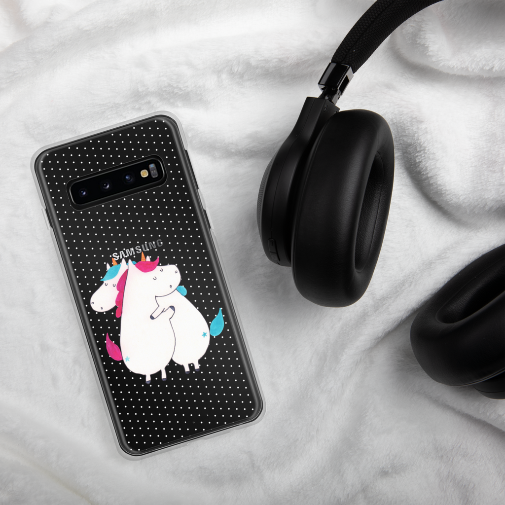 Handyhülle Einhörner Umarmen Handyhülle, Handycover, Transparente Handyhülle, Flexible Handyhülle, Handyschutz, Transparent, Durchsichtig, Schutzhülle für Handy, Stilvolle Handyhülle, Robuste Handyhülle, Schutz vor Kratzern, Schützende Handyhülle, Einhorn, Einhörner, Einhorn Deko, Pegasus, Unicorn, Freundinnen, Freundin, BFF, Schwester, Schwestern, Familie, Geschwister, Sister, Liebe