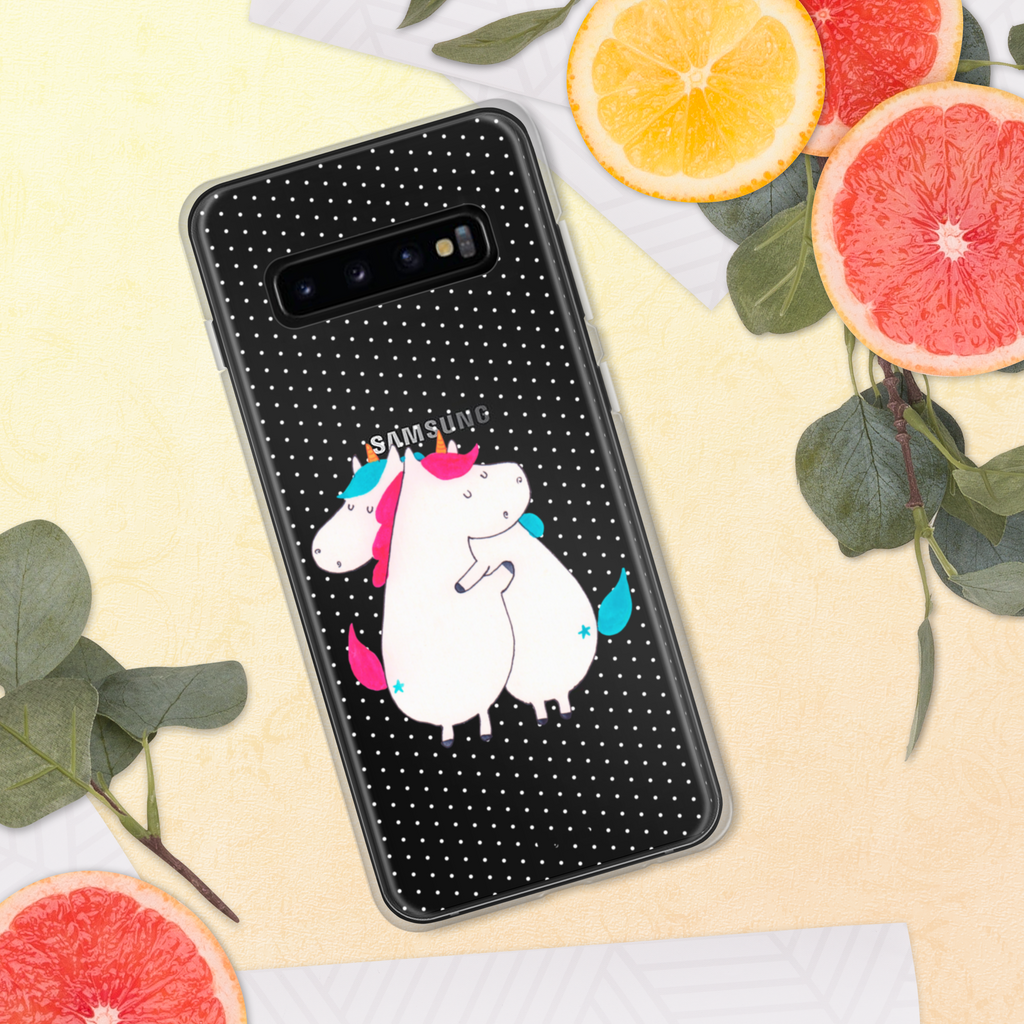 Handyhülle Einhörner Umarmen Handyhülle, Handycover, Transparente Handyhülle, Flexible Handyhülle, Handyschutz, Transparent, Durchsichtig, Schutzhülle für Handy, Stilvolle Handyhülle, Robuste Handyhülle, Schutz vor Kratzern, Schützende Handyhülle, Einhorn, Einhörner, Einhorn Deko, Pegasus, Unicorn, Freundinnen, Freundin, BFF, Schwester, Schwestern, Familie, Geschwister, Sister, Liebe