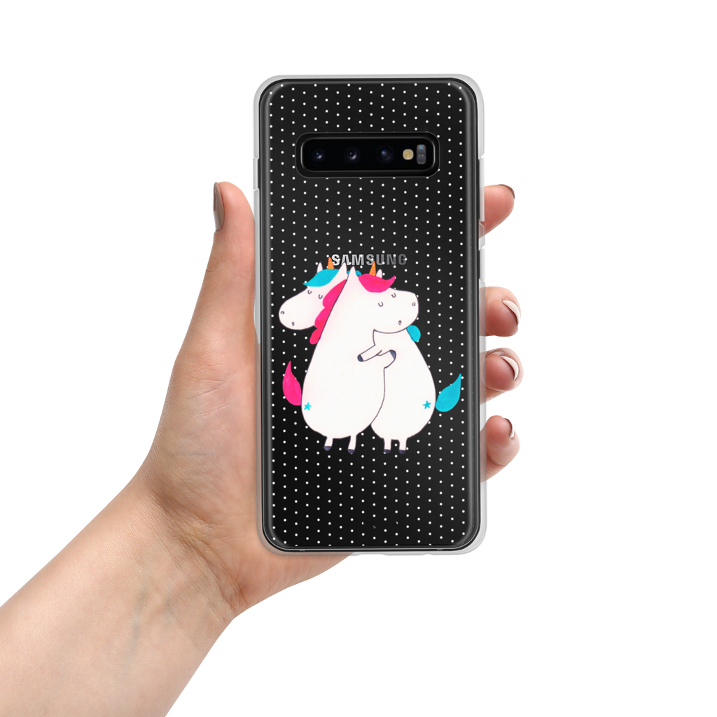 Handyhülle Einhörner Umarmen Handyhülle, Handycover, Transparente Handyhülle, Flexible Handyhülle, Handyschutz, Transparent, Durchsichtig, Schutzhülle für Handy, Stilvolle Handyhülle, Robuste Handyhülle, Schutz vor Kratzern, Schützende Handyhülle, Einhorn, Einhörner, Einhorn Deko, Pegasus, Unicorn, Freundinnen, Freundin, BFF, Schwester, Schwestern, Familie, Geschwister, Sister, Liebe