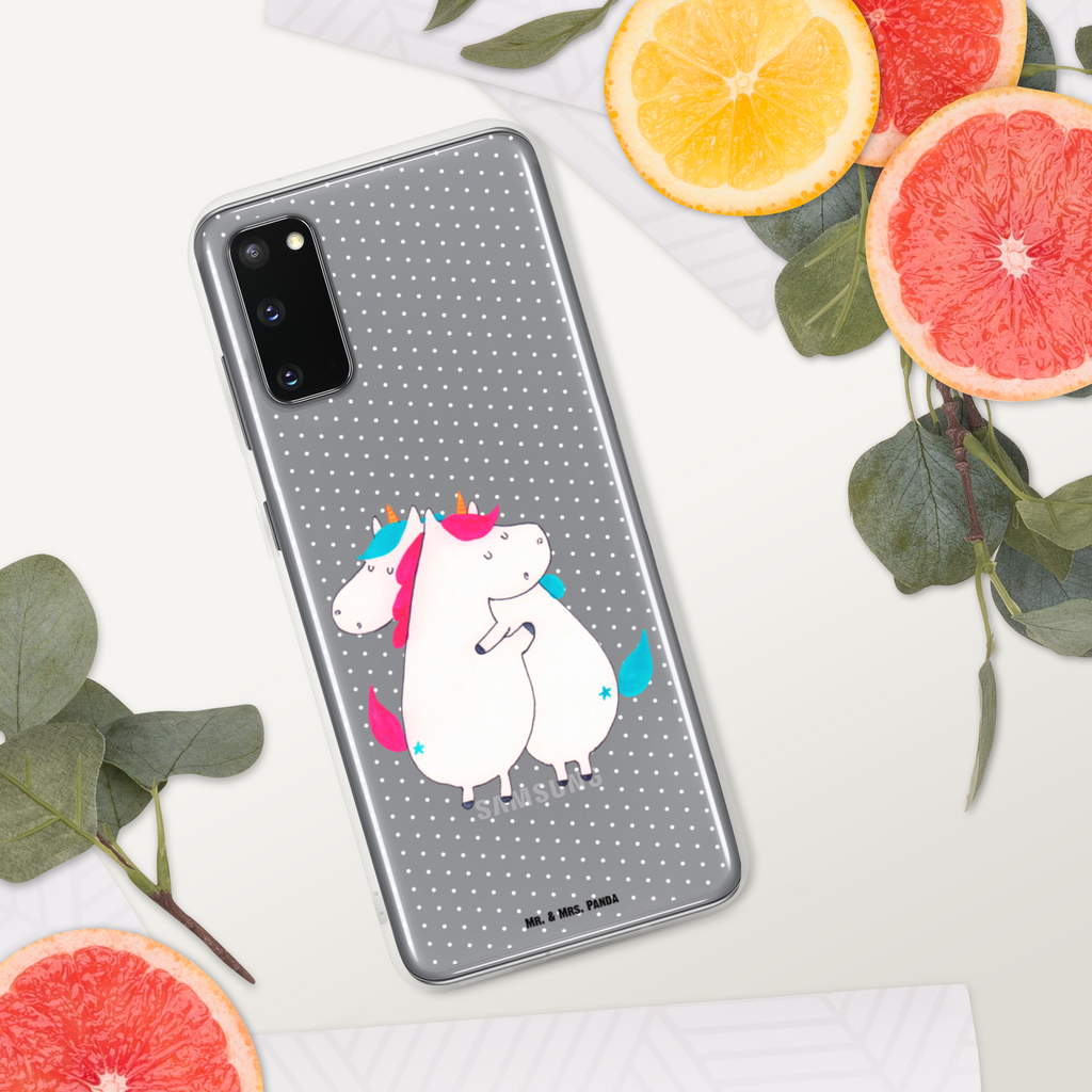 Handyhülle Einhörner Umarmen Handyhülle, Handycover, Transparente Handyhülle, Flexible Handyhülle, Handyschutz, Transparent, Durchsichtig, Schutzhülle für Handy, Stilvolle Handyhülle, Robuste Handyhülle, Schutz vor Kratzern, Schützende Handyhülle, Einhorn, Einhörner, Einhorn Deko, Pegasus, Unicorn, Freundinnen, Freundin, BFF, Schwester, Schwestern, Familie, Geschwister, Sister, Liebe