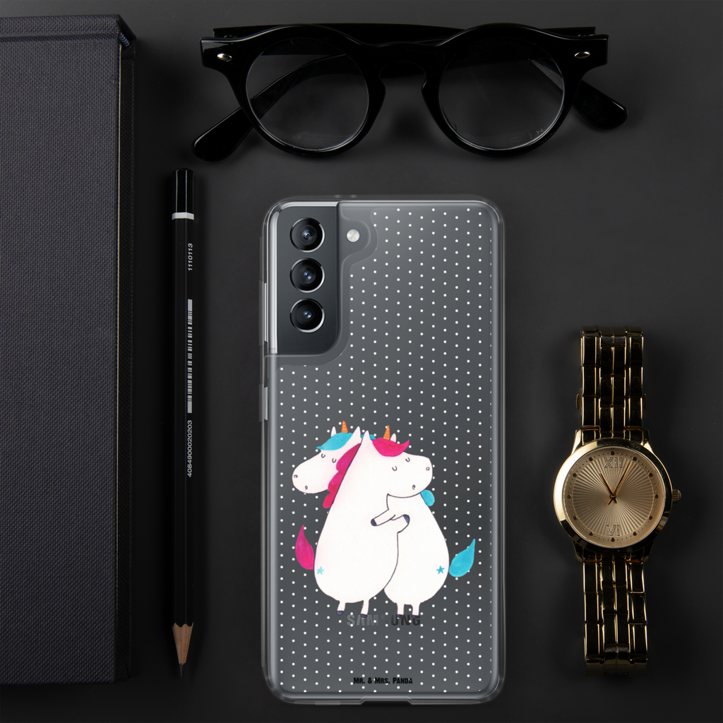 Handyhülle Einhörner Umarmen Handyhülle, Handycover, Transparente Handyhülle, Flexible Handyhülle, Handyschutz, Transparent, Durchsichtig, Schutzhülle für Handy, Stilvolle Handyhülle, Robuste Handyhülle, Schutz vor Kratzern, Schützende Handyhülle, Einhorn, Einhörner, Einhorn Deko, Pegasus, Unicorn, Freundinnen, Freundin, BFF, Schwester, Schwestern, Familie, Geschwister, Sister, Liebe