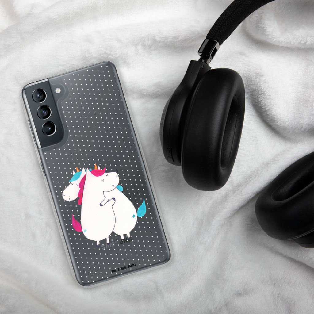 Handyhülle Einhörner Umarmen Handyhülle, Handycover, Transparente Handyhülle, Flexible Handyhülle, Handyschutz, Transparent, Durchsichtig, Schutzhülle für Handy, Stilvolle Handyhülle, Robuste Handyhülle, Schutz vor Kratzern, Schützende Handyhülle, Einhorn, Einhörner, Einhorn Deko, Pegasus, Unicorn, Freundinnen, Freundin, BFF, Schwester, Schwestern, Familie, Geschwister, Sister, Liebe