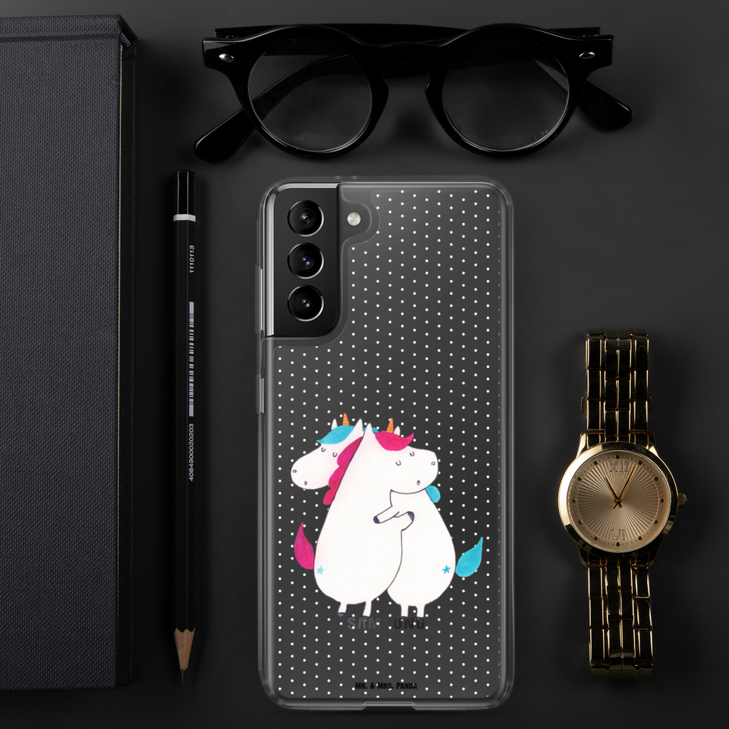 Handyhülle Einhörner Umarmen Handyhülle, Handycover, Transparente Handyhülle, Flexible Handyhülle, Handyschutz, Transparent, Durchsichtig, Schutzhülle für Handy, Stilvolle Handyhülle, Robuste Handyhülle, Schutz vor Kratzern, Schützende Handyhülle, Einhorn, Einhörner, Einhorn Deko, Pegasus, Unicorn, Freundinnen, Freundin, BFF, Schwester, Schwestern, Familie, Geschwister, Sister, Liebe