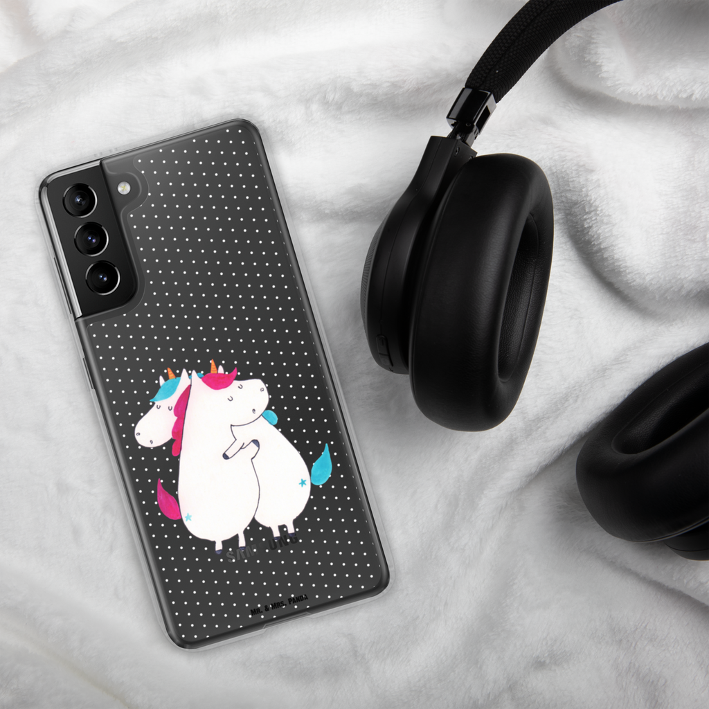 Handyhülle Einhörner Umarmen Handyhülle, Handycover, Transparente Handyhülle, Flexible Handyhülle, Handyschutz, Transparent, Durchsichtig, Schutzhülle für Handy, Stilvolle Handyhülle, Robuste Handyhülle, Schutz vor Kratzern, Schützende Handyhülle, Einhorn, Einhörner, Einhorn Deko, Pegasus, Unicorn, Freundinnen, Freundin, BFF, Schwester, Schwestern, Familie, Geschwister, Sister, Liebe
