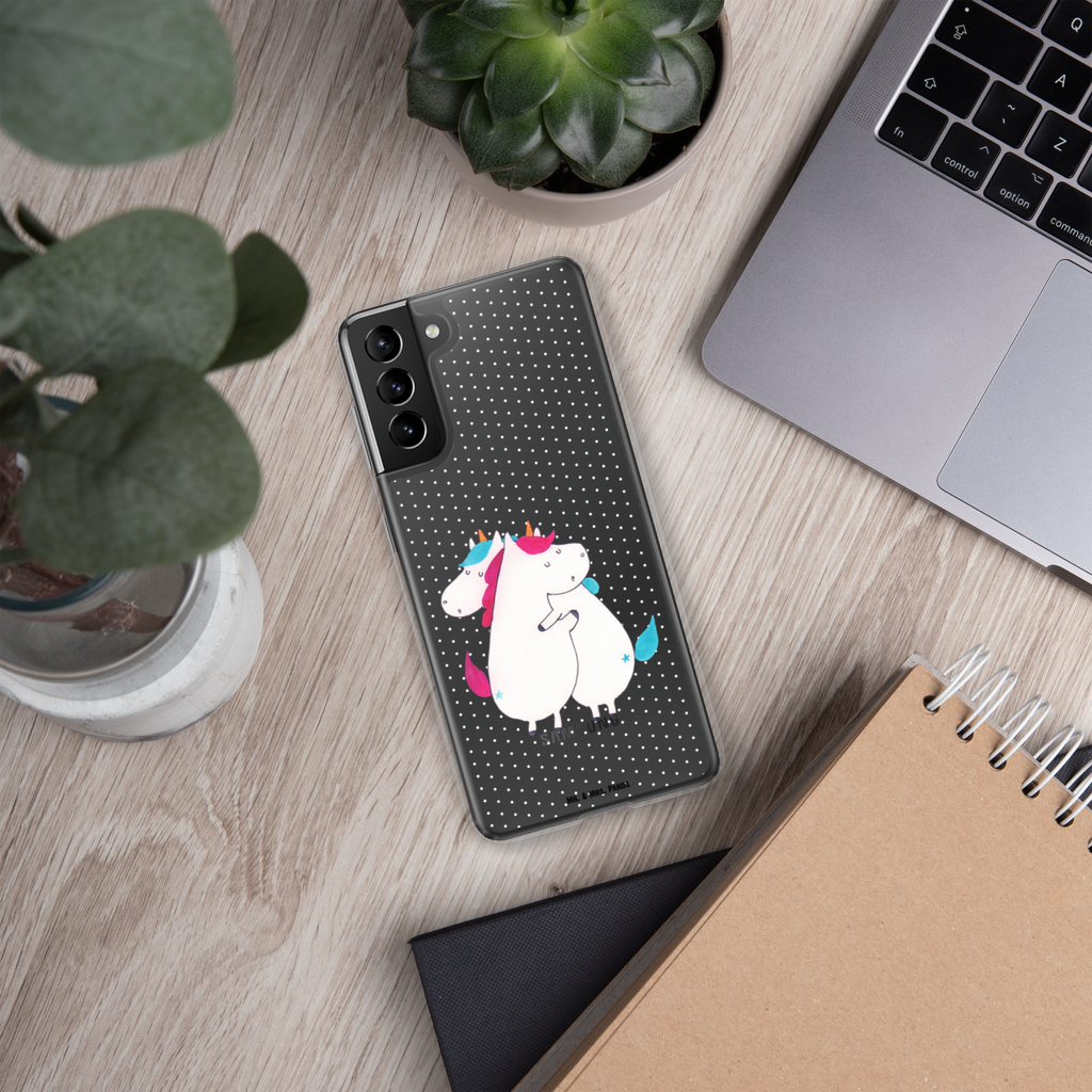 Handyhülle Einhörner Umarmen Handyhülle, Handycover, Transparente Handyhülle, Flexible Handyhülle, Handyschutz, Transparent, Durchsichtig, Schutzhülle für Handy, Stilvolle Handyhülle, Robuste Handyhülle, Schutz vor Kratzern, Schützende Handyhülle, Einhorn, Einhörner, Einhorn Deko, Pegasus, Unicorn, Freundinnen, Freundin, BFF, Schwester, Schwestern, Familie, Geschwister, Sister, Liebe