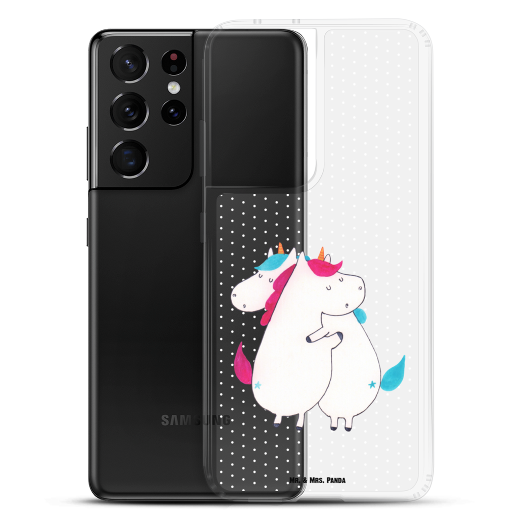 Handyhülle Einhörner Umarmen Handyhülle, Handycover, Transparente Handyhülle, Flexible Handyhülle, Handyschutz, Transparent, Durchsichtig, Schutzhülle für Handy, Stilvolle Handyhülle, Robuste Handyhülle, Schutz vor Kratzern, Schützende Handyhülle, Einhorn, Einhörner, Einhorn Deko, Pegasus, Unicorn, Freundinnen, Freundin, BFF, Schwester, Schwestern, Familie, Geschwister, Sister, Liebe