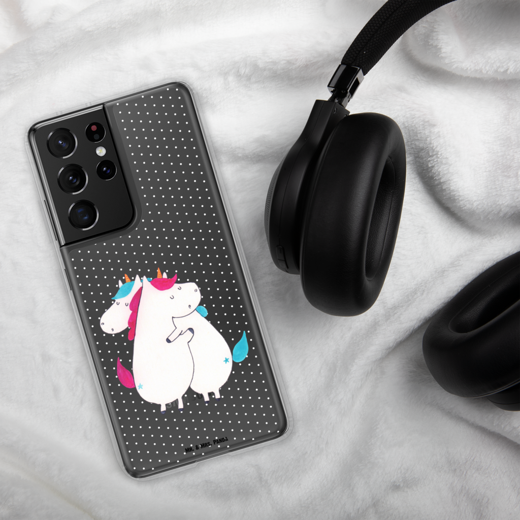 Handyhülle Einhörner Umarmen Handyhülle, Handycover, Transparente Handyhülle, Flexible Handyhülle, Handyschutz, Transparent, Durchsichtig, Schutzhülle für Handy, Stilvolle Handyhülle, Robuste Handyhülle, Schutz vor Kratzern, Schützende Handyhülle, Einhorn, Einhörner, Einhorn Deko, Pegasus, Unicorn, Freundinnen, Freundin, BFF, Schwester, Schwestern, Familie, Geschwister, Sister, Liebe
