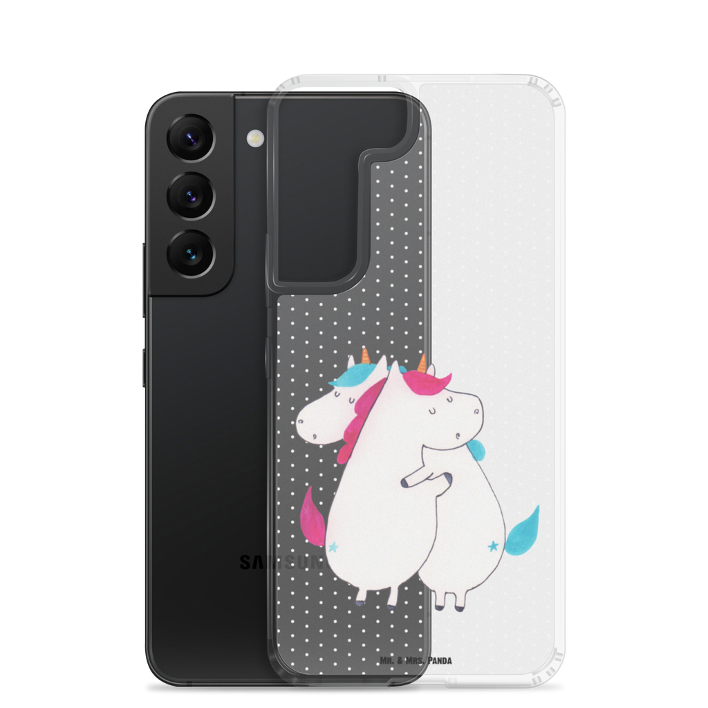 Handyhülle Einhörner Umarmen Handyhülle, Handycover, Transparente Handyhülle, Flexible Handyhülle, Handyschutz, Transparent, Durchsichtig, Schutzhülle für Handy, Stilvolle Handyhülle, Robuste Handyhülle, Schutz vor Kratzern, Schützende Handyhülle, Einhorn, Einhörner, Einhorn Deko, Pegasus, Unicorn, Freundinnen, Freundin, BFF, Schwester, Schwestern, Familie, Geschwister, Sister, Liebe