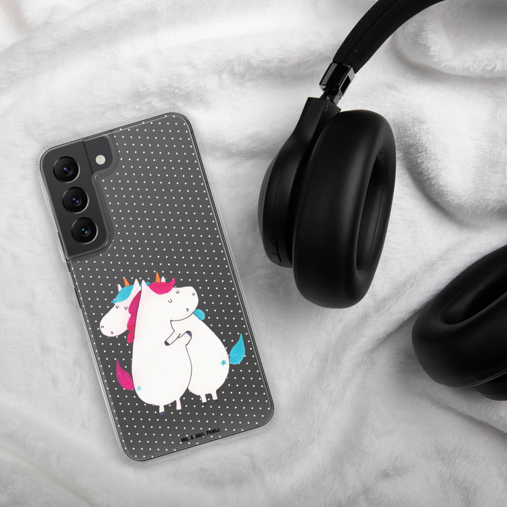 Handyhülle Einhörner Umarmen Handyhülle, Handycover, Transparente Handyhülle, Flexible Handyhülle, Handyschutz, Transparent, Durchsichtig, Schutzhülle für Handy, Stilvolle Handyhülle, Robuste Handyhülle, Schutz vor Kratzern, Schützende Handyhülle, Einhorn, Einhörner, Einhorn Deko, Pegasus, Unicorn, Freundinnen, Freundin, BFF, Schwester, Schwestern, Familie, Geschwister, Sister, Liebe