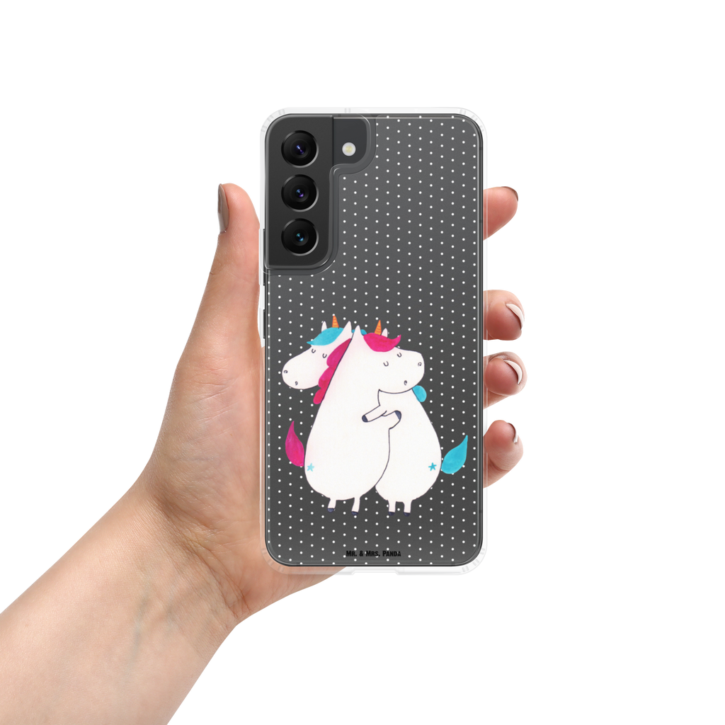Handyhülle Einhörner Umarmen Handyhülle, Handycover, Transparente Handyhülle, Flexible Handyhülle, Handyschutz, Transparent, Durchsichtig, Schutzhülle für Handy, Stilvolle Handyhülle, Robuste Handyhülle, Schutz vor Kratzern, Schützende Handyhülle, Einhorn, Einhörner, Einhorn Deko, Pegasus, Unicorn, Freundinnen, Freundin, BFF, Schwester, Schwestern, Familie, Geschwister, Sister, Liebe