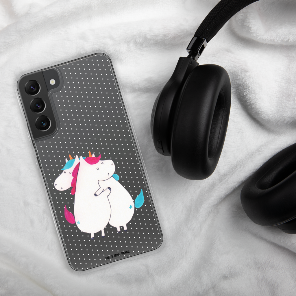 Handyhülle Einhörner Umarmen Handyhülle, Handycover, Transparente Handyhülle, Flexible Handyhülle, Handyschutz, Transparent, Durchsichtig, Schutzhülle für Handy, Stilvolle Handyhülle, Robuste Handyhülle, Schutz vor Kratzern, Schützende Handyhülle, Einhorn, Einhörner, Einhorn Deko, Pegasus, Unicorn, Freundinnen, Freundin, BFF, Schwester, Schwestern, Familie, Geschwister, Sister, Liebe