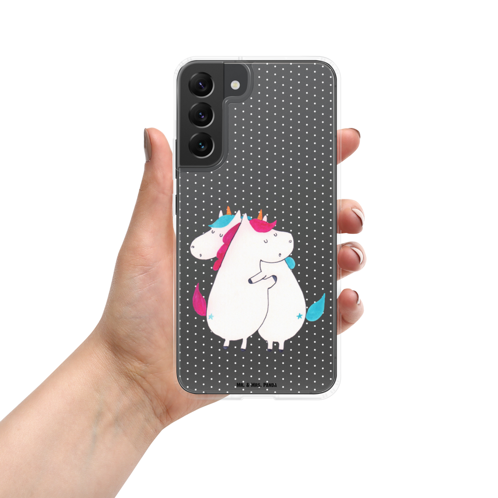 Handyhülle Einhörner Umarmen Handyhülle, Handycover, Transparente Handyhülle, Flexible Handyhülle, Handyschutz, Transparent, Durchsichtig, Schutzhülle für Handy, Stilvolle Handyhülle, Robuste Handyhülle, Schutz vor Kratzern, Schützende Handyhülle, Einhorn, Einhörner, Einhorn Deko, Pegasus, Unicorn, Freundinnen, Freundin, BFF, Schwester, Schwestern, Familie, Geschwister, Sister, Liebe
