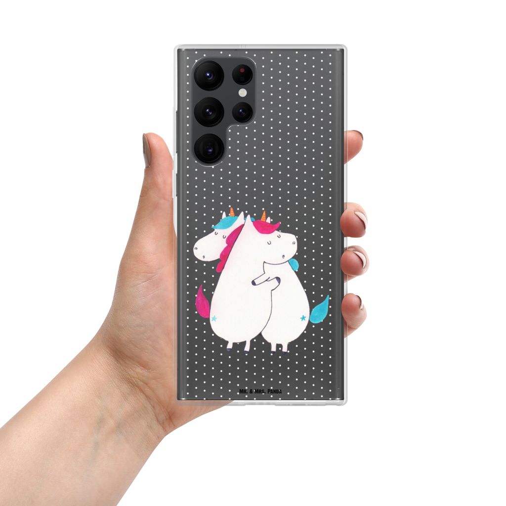 Handyhülle Einhörner Umarmen Handyhülle, Handycover, Transparente Handyhülle, Flexible Handyhülle, Handyschutz, Transparent, Durchsichtig, Schutzhülle für Handy, Stilvolle Handyhülle, Robuste Handyhülle, Schutz vor Kratzern, Schützende Handyhülle, Einhorn, Einhörner, Einhorn Deko, Pegasus, Unicorn, Freundinnen, Freundin, BFF, Schwester, Schwestern, Familie, Geschwister, Sister, Liebe