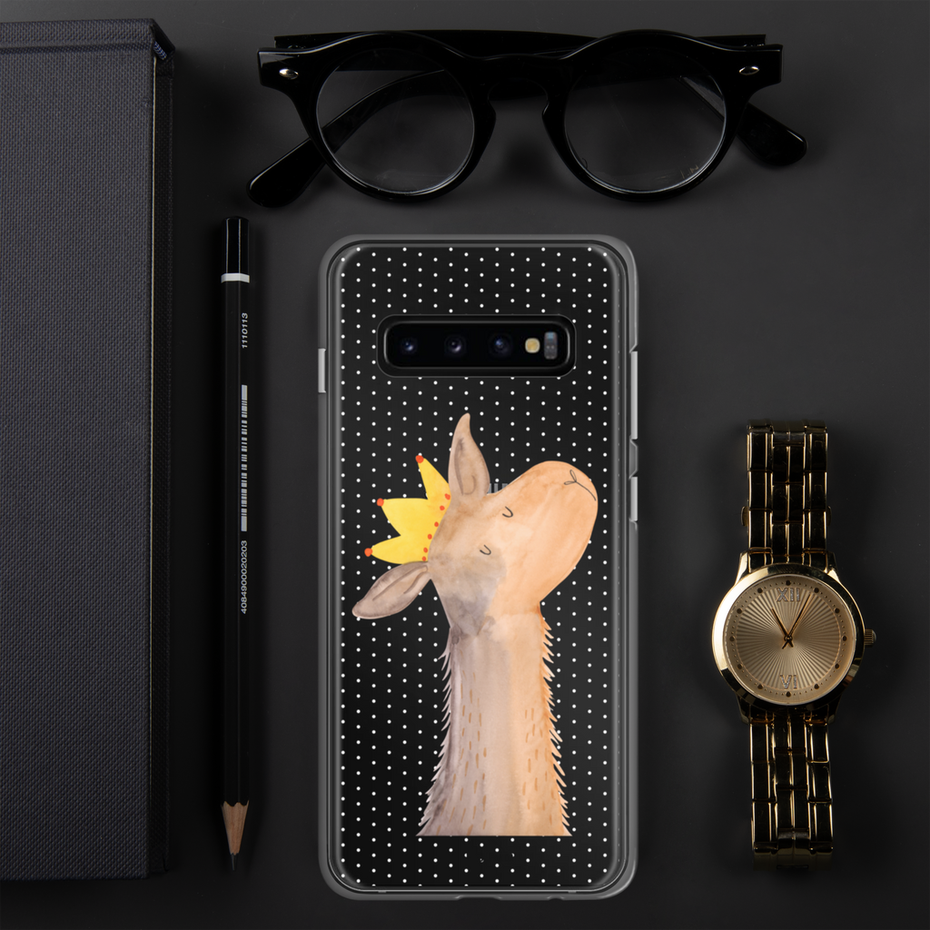 Handyhülle Lamakopf König Handyhülle, Handycover, Transparente Handyhülle, Flexible Handyhülle, Handyschutz, Transparent, Durchsichtig, Schutzhülle für Handy, Stilvolle Handyhülle, Robuste Handyhülle, Schutz vor Kratzern, Schützende Handyhülle, Lama, Alpaka, Lamas, König, Königin, Freundin, Mama, Papa, Büro Kollege, Kollegin, Chef, Vorgesetzter, Abi, Abitur