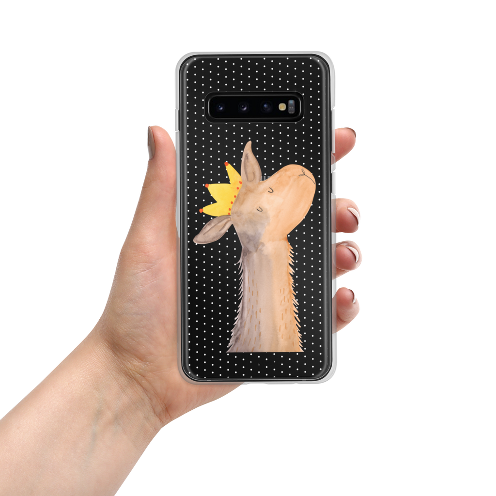 Handyhülle Lamakopf König Handyhülle, Handycover, Transparente Handyhülle, Flexible Handyhülle, Handyschutz, Transparent, Durchsichtig, Schutzhülle für Handy, Stilvolle Handyhülle, Robuste Handyhülle, Schutz vor Kratzern, Schützende Handyhülle, Lama, Alpaka, Lamas, König, Königin, Freundin, Mama, Papa, Büro Kollege, Kollegin, Chef, Vorgesetzter, Abi, Abitur