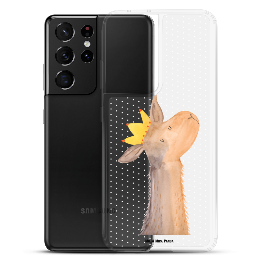 Handyhülle Lamakopf König Handyhülle, Handycover, Transparente Handyhülle, Flexible Handyhülle, Handyschutz, Transparent, Durchsichtig, Schutzhülle für Handy, Stilvolle Handyhülle, Robuste Handyhülle, Schutz vor Kratzern, Schützende Handyhülle, Lama, Alpaka, Lamas, König, Königin, Freundin, Mama, Papa, Büro Kollege, Kollegin, Chef, Vorgesetzter, Abi, Abitur