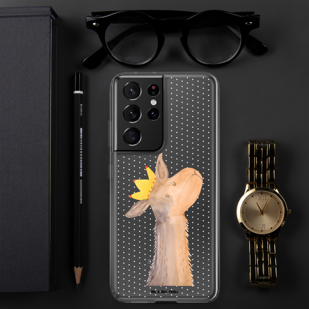 Handyhülle Lamakopf König Handyhülle, Handycover, Transparente Handyhülle, Flexible Handyhülle, Handyschutz, Transparent, Durchsichtig, Schutzhülle für Handy, Stilvolle Handyhülle, Robuste Handyhülle, Schutz vor Kratzern, Schützende Handyhülle, Lama, Alpaka, Lamas, König, Königin, Freundin, Mama, Papa, Büro Kollege, Kollegin, Chef, Vorgesetzter, Abi, Abitur