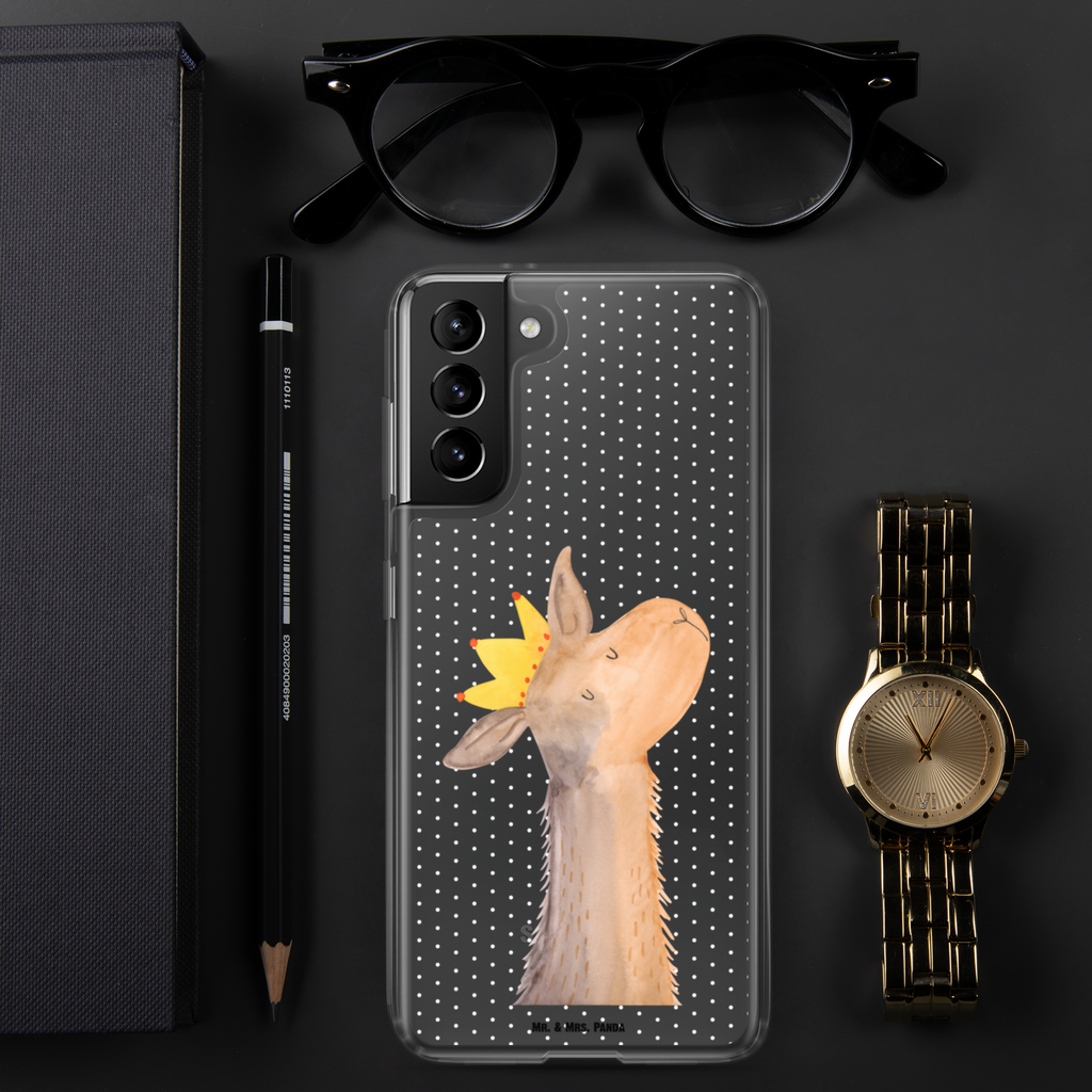 Handyhülle Lamakopf König Handyhülle, Handycover, Transparente Handyhülle, Flexible Handyhülle, Handyschutz, Transparent, Durchsichtig, Schutzhülle für Handy, Stilvolle Handyhülle, Robuste Handyhülle, Schutz vor Kratzern, Schützende Handyhülle, Lama, Alpaka, Lamas, König, Königin, Freundin, Mama, Papa, Büro Kollege, Kollegin, Chef, Vorgesetzter, Abi, Abitur