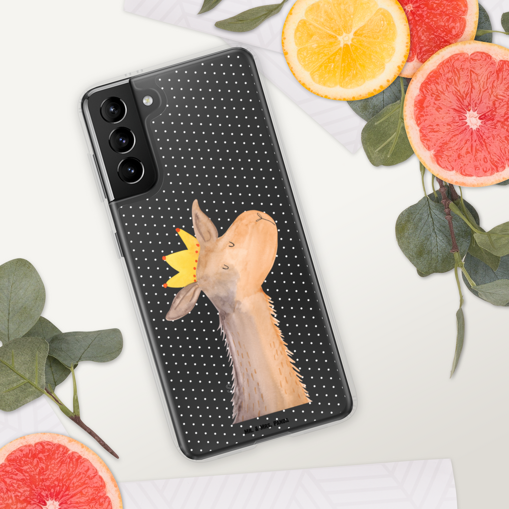 Handyhülle Lamakopf König Handyhülle, Handycover, Transparente Handyhülle, Flexible Handyhülle, Handyschutz, Transparent, Durchsichtig, Schutzhülle für Handy, Stilvolle Handyhülle, Robuste Handyhülle, Schutz vor Kratzern, Schützende Handyhülle, Lama, Alpaka, Lamas, König, Königin, Freundin, Mama, Papa, Büro Kollege, Kollegin, Chef, Vorgesetzter, Abi, Abitur