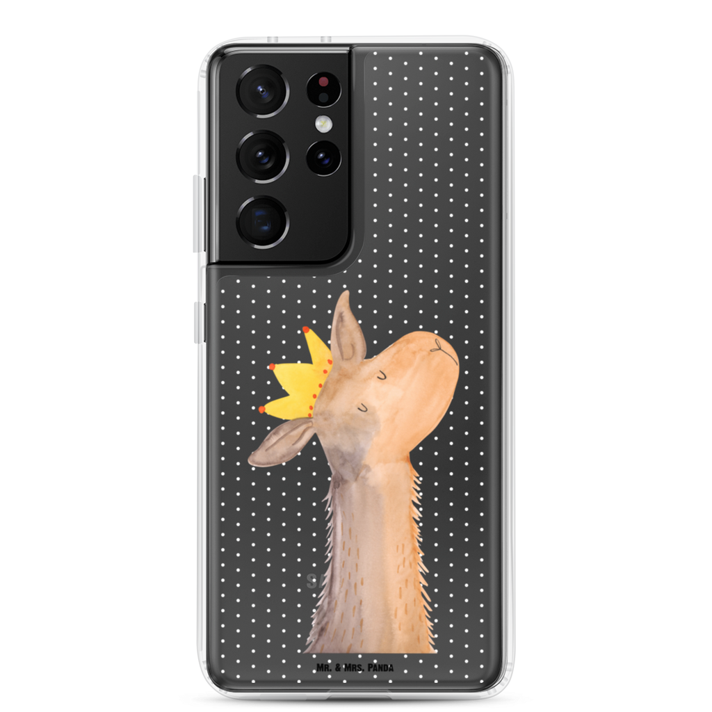 Handyhülle Lamakopf König Handyhülle, Handycover, Transparente Handyhülle, Flexible Handyhülle, Handyschutz, Transparent, Durchsichtig, Schutzhülle für Handy, Stilvolle Handyhülle, Robuste Handyhülle, Schutz vor Kratzern, Schützende Handyhülle, Lama, Alpaka, Lamas, König, Königin, Freundin, Mama, Papa, Büro Kollege, Kollegin, Chef, Vorgesetzter, Abi, Abitur