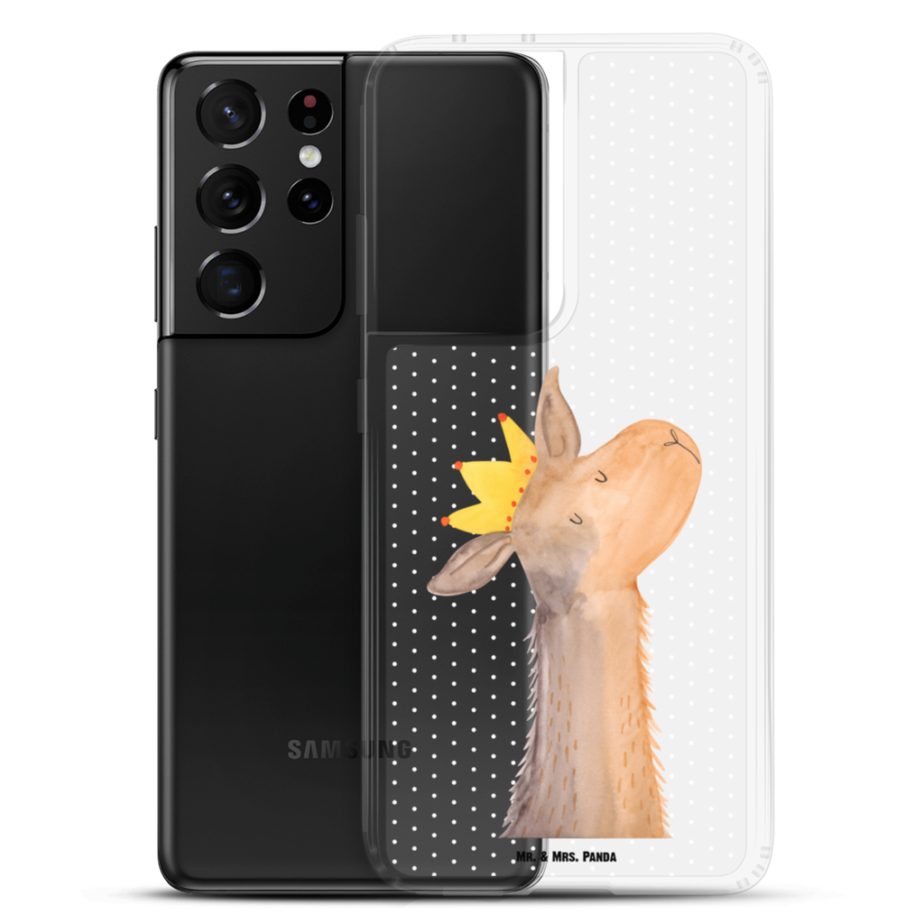 Handyhülle Lamakopf König Handyhülle, Handycover, Transparente Handyhülle, Flexible Handyhülle, Handyschutz, Transparent, Durchsichtig, Schutzhülle für Handy, Stilvolle Handyhülle, Robuste Handyhülle, Schutz vor Kratzern, Schützende Handyhülle, Lama, Alpaka, Lamas, König, Königin, Freundin, Mama, Papa, Büro Kollege, Kollegin, Chef, Vorgesetzter, Abi, Abitur