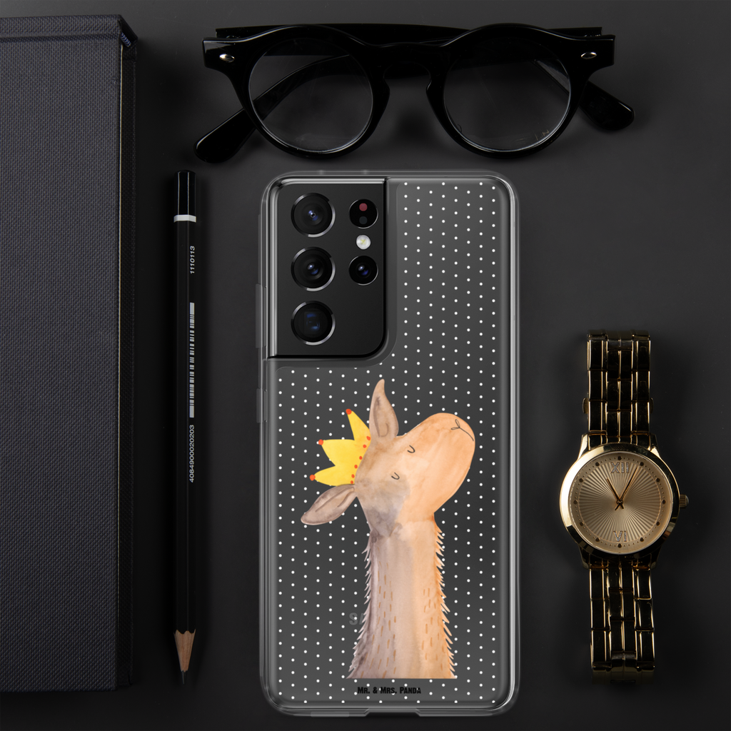 Handyhülle Lamakopf König Handyhülle, Handycover, Transparente Handyhülle, Flexible Handyhülle, Handyschutz, Transparent, Durchsichtig, Schutzhülle für Handy, Stilvolle Handyhülle, Robuste Handyhülle, Schutz vor Kratzern, Schützende Handyhülle, Lama, Alpaka, Lamas, König, Königin, Freundin, Mama, Papa, Büro Kollege, Kollegin, Chef, Vorgesetzter, Abi, Abitur