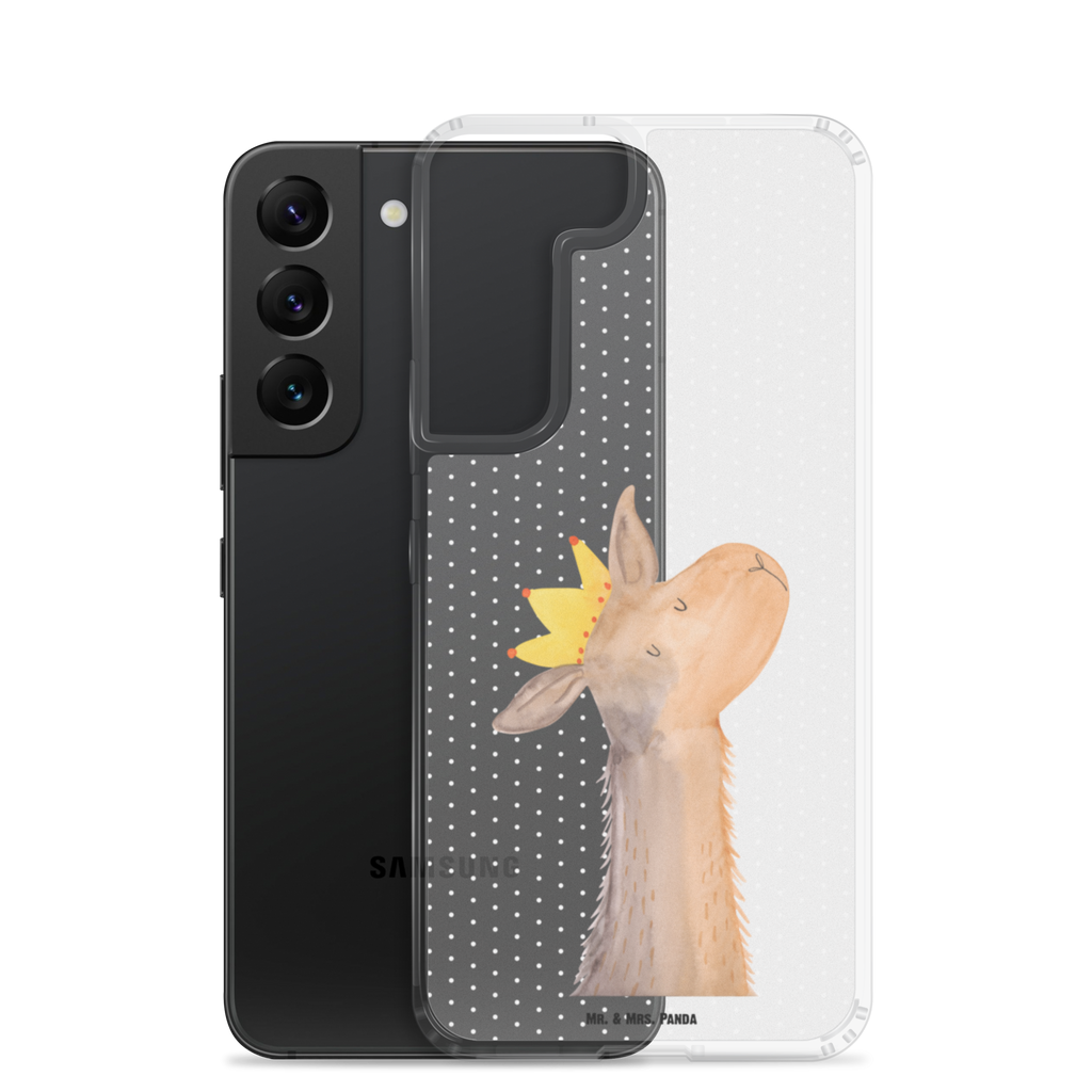 Handyhülle Lamakopf König Handyhülle, Handycover, Transparente Handyhülle, Flexible Handyhülle, Handyschutz, Transparent, Durchsichtig, Schutzhülle für Handy, Stilvolle Handyhülle, Robuste Handyhülle, Schutz vor Kratzern, Schützende Handyhülle, Lama, Alpaka, Lamas, König, Königin, Freundin, Mama, Papa, Büro Kollege, Kollegin, Chef, Vorgesetzter, Abi, Abitur