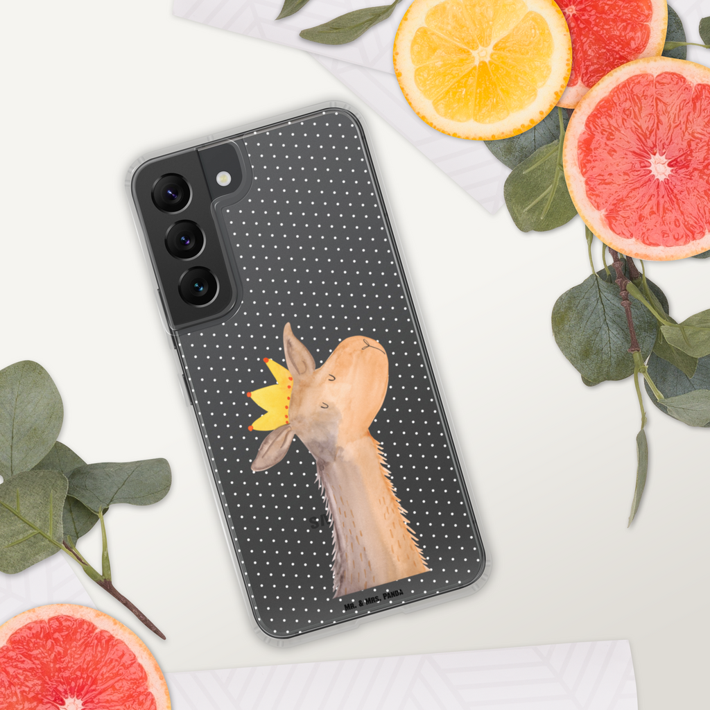 Handyhülle Lamakopf König Handyhülle, Handycover, Transparente Handyhülle, Flexible Handyhülle, Handyschutz, Transparent, Durchsichtig, Schutzhülle für Handy, Stilvolle Handyhülle, Robuste Handyhülle, Schutz vor Kratzern, Schützende Handyhülle, Lama, Alpaka, Lamas, König, Königin, Freundin, Mama, Papa, Büro Kollege, Kollegin, Chef, Vorgesetzter, Abi, Abitur