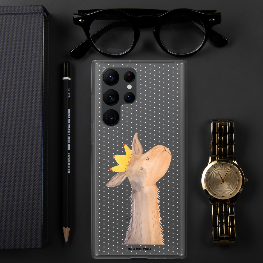 Handyhülle Lamakopf König Handyhülle, Handycover, Transparente Handyhülle, Flexible Handyhülle, Handyschutz, Transparent, Durchsichtig, Schutzhülle für Handy, Stilvolle Handyhülle, Robuste Handyhülle, Schutz vor Kratzern, Schützende Handyhülle, Lama, Alpaka, Lamas, König, Königin, Freundin, Mama, Papa, Büro Kollege, Kollegin, Chef, Vorgesetzter, Abi, Abitur