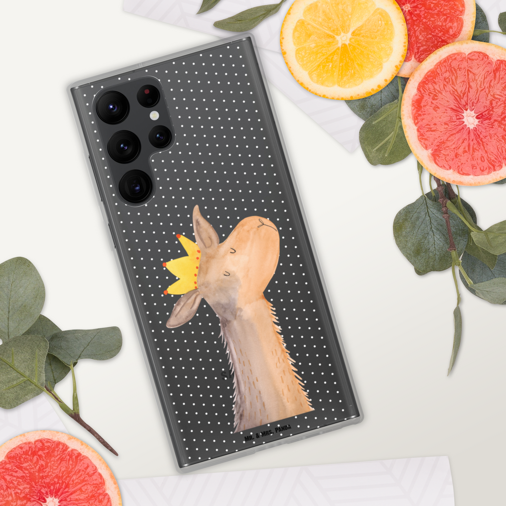 Handyhülle Lamakopf König Handyhülle, Handycover, Transparente Handyhülle, Flexible Handyhülle, Handyschutz, Transparent, Durchsichtig, Schutzhülle für Handy, Stilvolle Handyhülle, Robuste Handyhülle, Schutz vor Kratzern, Schützende Handyhülle, Lama, Alpaka, Lamas, König, Königin, Freundin, Mama, Papa, Büro Kollege, Kollegin, Chef, Vorgesetzter, Abi, Abitur