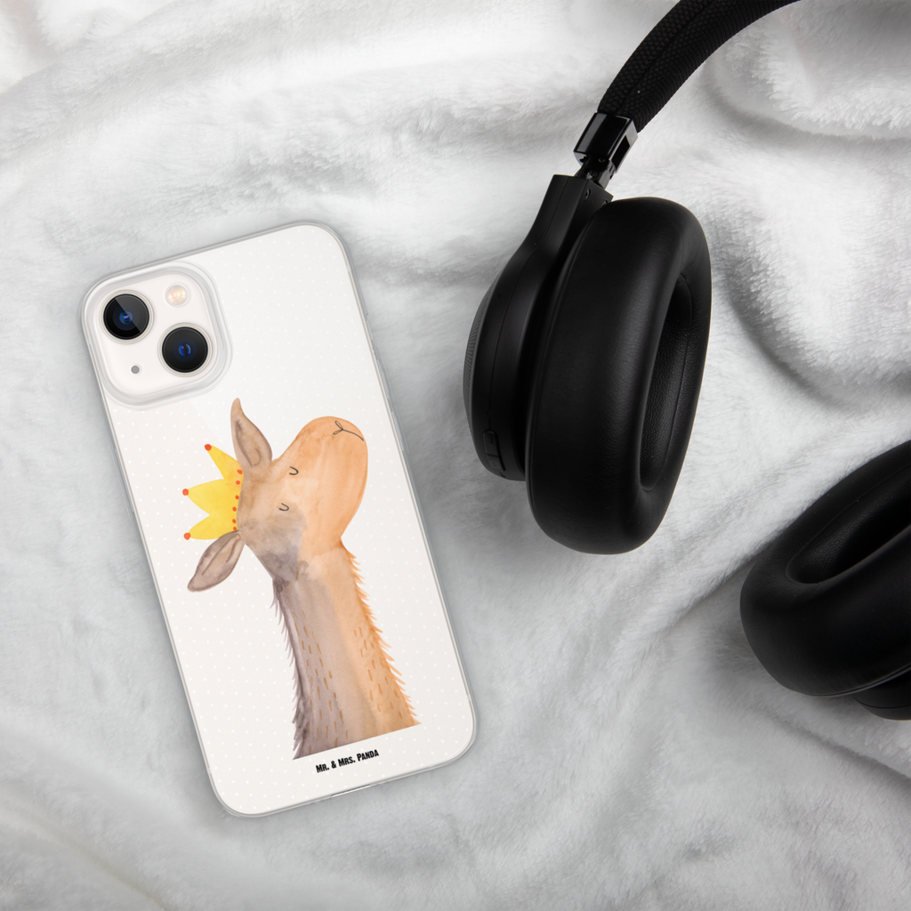 Handyhülle Lamakopf König Handyhülle, Handycover, Transparente Handyhülle, Flexible Handyhülle, Handyschutz, Transparent, Durchsichtig, Schutzhülle für Handy, Stilvolle Handyhülle, Robuste Handyhülle, Schutz vor Kratzern, Schützende Handyhülle, Lama, Alpaka, Lamas, König, Königin, Freundin, Mama, Papa, Büro Kollege, Kollegin, Chef, Vorgesetzter, Abi, Abitur