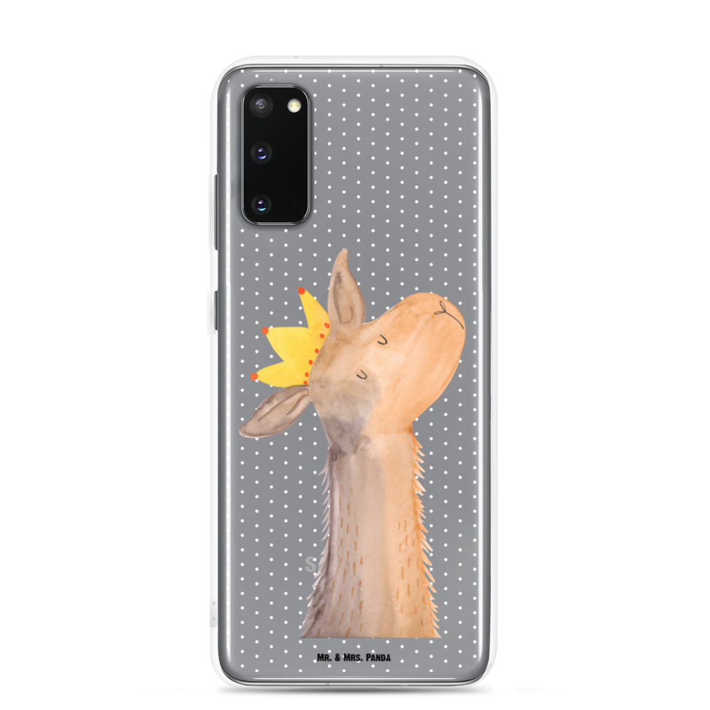 Handyhülle Lamakopf König Handyhülle, Handycover, Transparente Handyhülle, Flexible Handyhülle, Handyschutz, Transparent, Durchsichtig, Schutzhülle für Handy, Stilvolle Handyhülle, Robuste Handyhülle, Schutz vor Kratzern, Schützende Handyhülle, Lama, Alpaka, Lamas, König, Königin, Freundin, Mama, Papa, Büro Kollege, Kollegin, Chef, Vorgesetzter, Abi, Abitur
