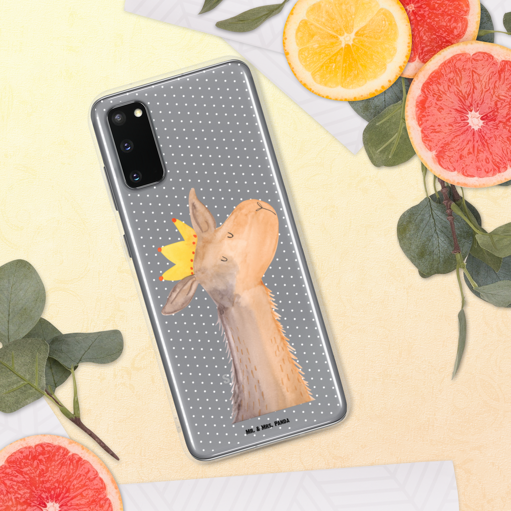 Handyhülle Lamakopf König Handyhülle, Handycover, Transparente Handyhülle, Flexible Handyhülle, Handyschutz, Transparent, Durchsichtig, Schutzhülle für Handy, Stilvolle Handyhülle, Robuste Handyhülle, Schutz vor Kratzern, Schützende Handyhülle, Lama, Alpaka, Lamas, König, Königin, Freundin, Mama, Papa, Büro Kollege, Kollegin, Chef, Vorgesetzter, Abi, Abitur