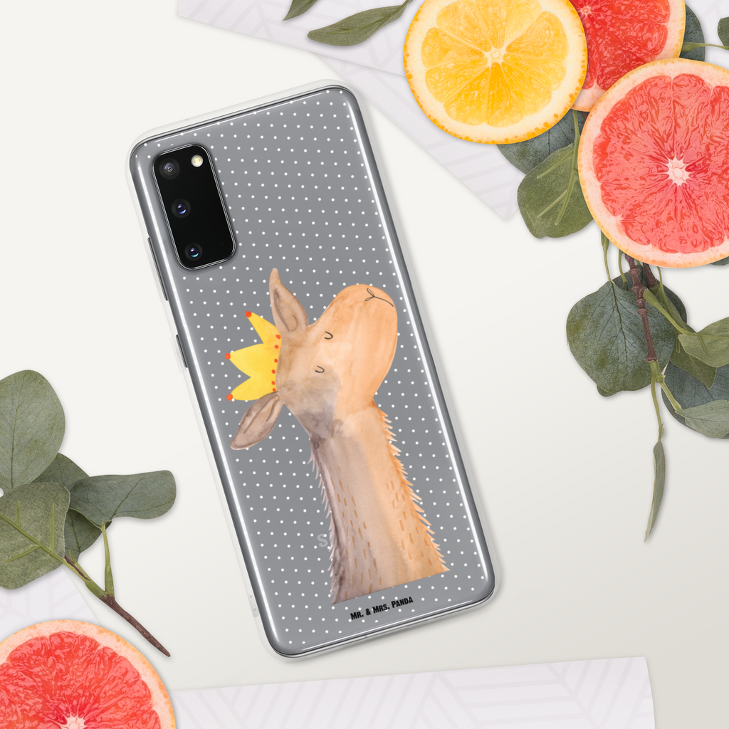 Handyhülle Lamakopf König Handyhülle, Handycover, Transparente Handyhülle, Flexible Handyhülle, Handyschutz, Transparent, Durchsichtig, Schutzhülle für Handy, Stilvolle Handyhülle, Robuste Handyhülle, Schutz vor Kratzern, Schützende Handyhülle, Lama, Alpaka, Lamas, König, Königin, Freundin, Mama, Papa, Büro Kollege, Kollegin, Chef, Vorgesetzter, Abi, Abitur