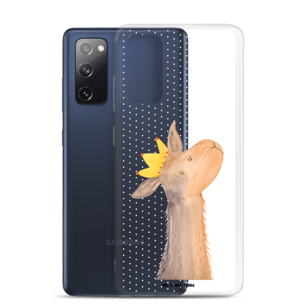 Handyhülle Lamakopf König Handyhülle, Handycover, Transparente Handyhülle, Flexible Handyhülle, Handyschutz, Transparent, Durchsichtig, Schutzhülle für Handy, Stilvolle Handyhülle, Robuste Handyhülle, Schutz vor Kratzern, Schützende Handyhülle, Lama, Alpaka, Lamas, König, Königin, Freundin, Mama, Papa, Büro Kollege, Kollegin, Chef, Vorgesetzter, Abi, Abitur