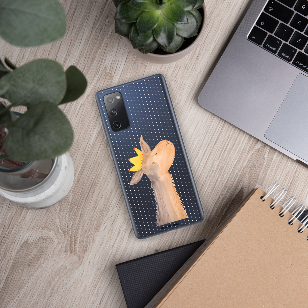 Handyhülle Lamakopf König Handyhülle, Handycover, Transparente Handyhülle, Flexible Handyhülle, Handyschutz, Transparent, Durchsichtig, Schutzhülle für Handy, Stilvolle Handyhülle, Robuste Handyhülle, Schutz vor Kratzern, Schützende Handyhülle, Lama, Alpaka, Lamas, König, Königin, Freundin, Mama, Papa, Büro Kollege, Kollegin, Chef, Vorgesetzter, Abi, Abitur