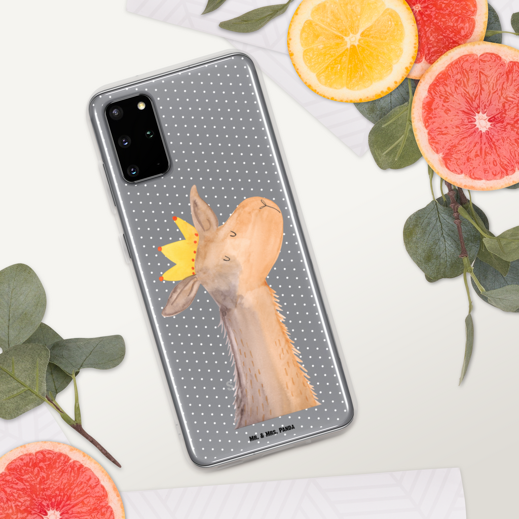 Handyhülle Lamakopf König Handyhülle, Handycover, Transparente Handyhülle, Flexible Handyhülle, Handyschutz, Transparent, Durchsichtig, Schutzhülle für Handy, Stilvolle Handyhülle, Robuste Handyhülle, Schutz vor Kratzern, Schützende Handyhülle, Lama, Alpaka, Lamas, König, Königin, Freundin, Mama, Papa, Büro Kollege, Kollegin, Chef, Vorgesetzter, Abi, Abitur