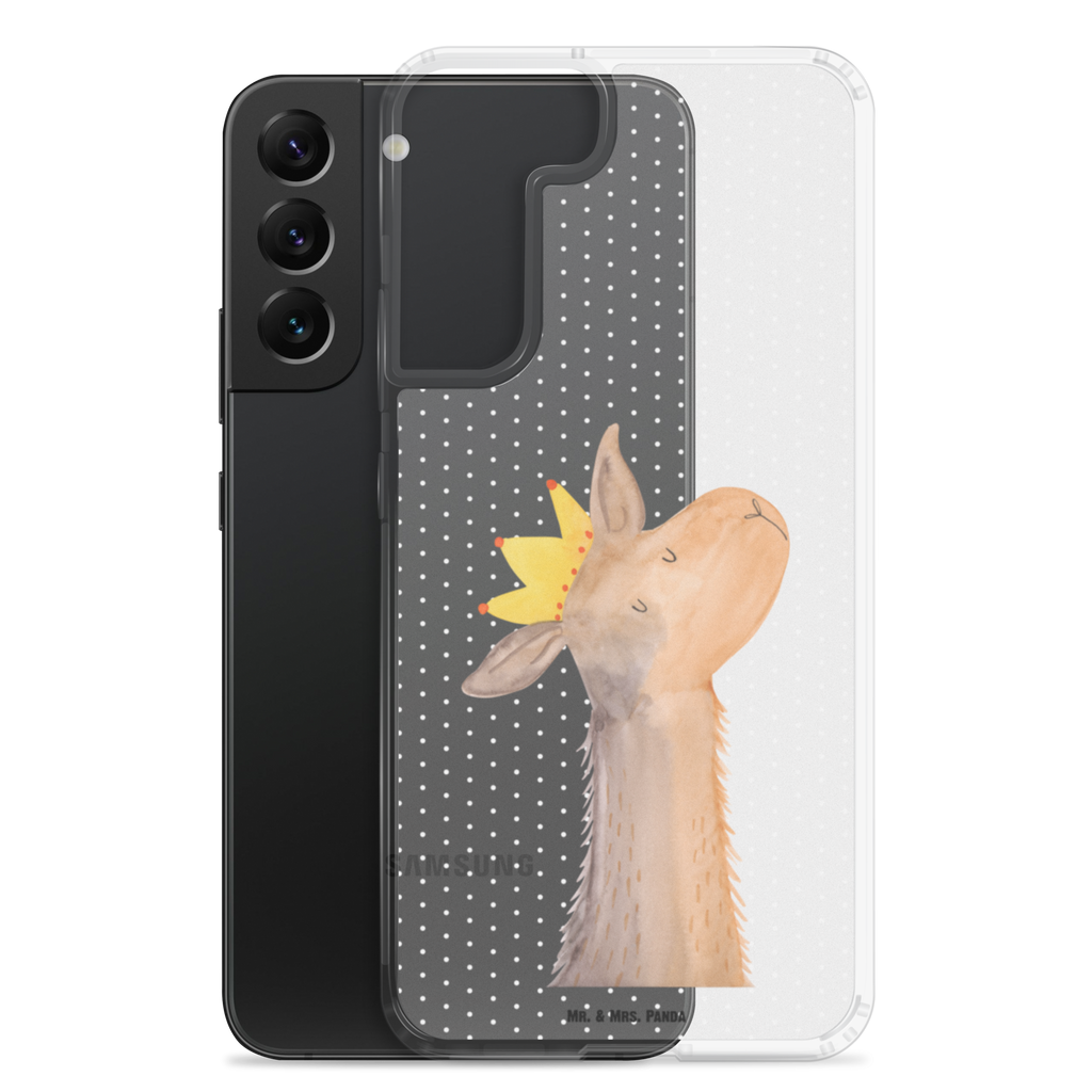 Handyhülle Lamakopf König Handyhülle, Handycover, Transparente Handyhülle, Flexible Handyhülle, Handyschutz, Transparent, Durchsichtig, Schutzhülle für Handy, Stilvolle Handyhülle, Robuste Handyhülle, Schutz vor Kratzern, Schützende Handyhülle, Lama, Alpaka, Lamas, König, Königin, Freundin, Mama, Papa, Büro Kollege, Kollegin, Chef, Vorgesetzter, Abi, Abitur