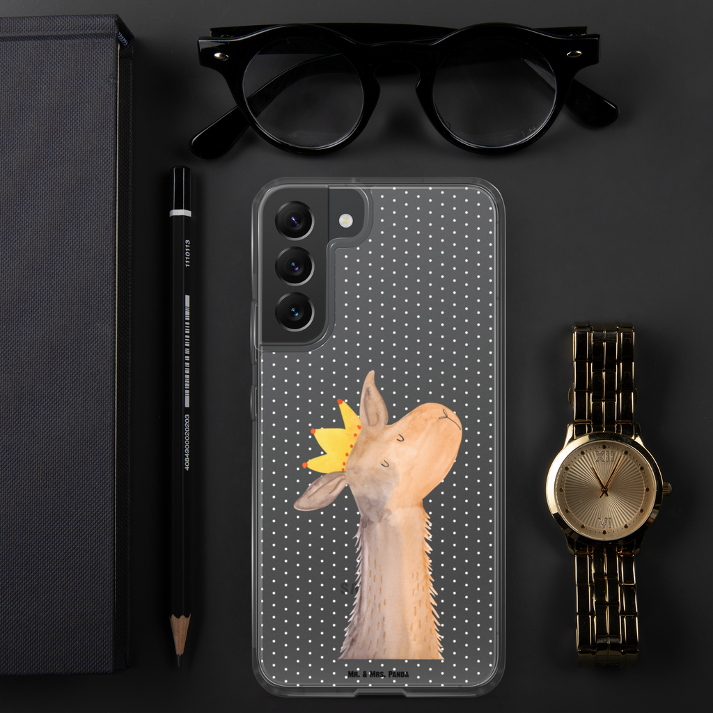 Handyhülle Lamakopf König Handyhülle, Handycover, Transparente Handyhülle, Flexible Handyhülle, Handyschutz, Transparent, Durchsichtig, Schutzhülle für Handy, Stilvolle Handyhülle, Robuste Handyhülle, Schutz vor Kratzern, Schützende Handyhülle, Lama, Alpaka, Lamas, König, Königin, Freundin, Mama, Papa, Büro Kollege, Kollegin, Chef, Vorgesetzter, Abi, Abitur