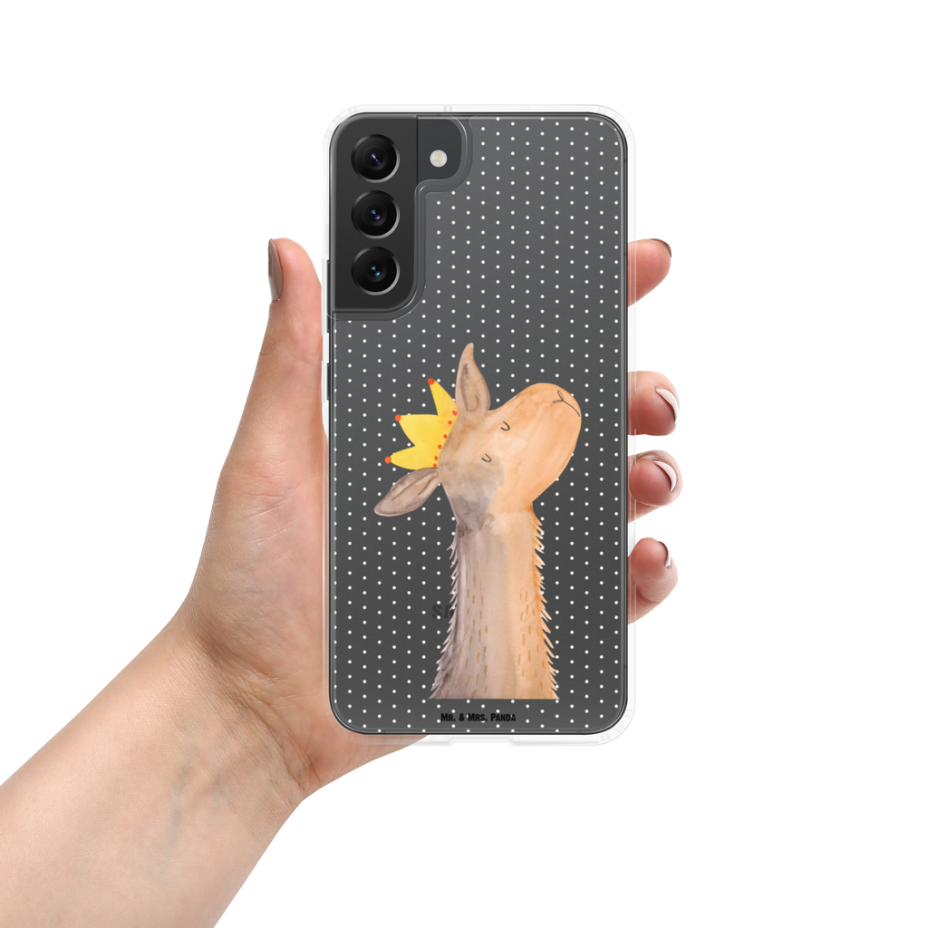 Handyhülle Lamakopf König Handyhülle, Handycover, Transparente Handyhülle, Flexible Handyhülle, Handyschutz, Transparent, Durchsichtig, Schutzhülle für Handy, Stilvolle Handyhülle, Robuste Handyhülle, Schutz vor Kratzern, Schützende Handyhülle, Lama, Alpaka, Lamas, König, Königin, Freundin, Mama, Papa, Büro Kollege, Kollegin, Chef, Vorgesetzter, Abi, Abitur