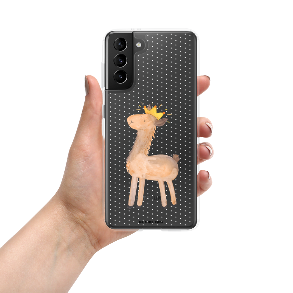 Handyhülle Lama König Handyhülle, Handycover, Transparente Handyhülle, Flexible Handyhülle, Handyschutz, Transparent, Durchsichtig, Schutzhülle für Handy, Stilvolle Handyhülle, Robuste Handyhülle, Schutz vor Kratzern, Schützende Handyhülle, Lama, Alpaka, Lamas, König, Königin, Freundin, Mama, Papa, Büro Kollege, Kollegin, Chef, Vorgesetzter, Abi, Abitur