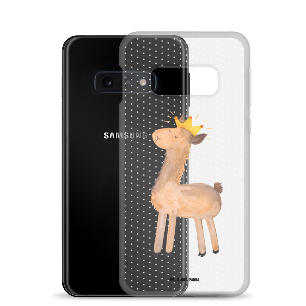 Handyhülle Lama König Handyhülle, Handycover, Transparente Handyhülle, Flexible Handyhülle, Handyschutz, Transparent, Durchsichtig, Schutzhülle für Handy, Stilvolle Handyhülle, Robuste Handyhülle, Schutz vor Kratzern, Schützende Handyhülle, Lama, Alpaka, Lamas, König, Königin, Freundin, Mama, Papa, Büro Kollege, Kollegin, Chef, Vorgesetzter, Abi, Abitur