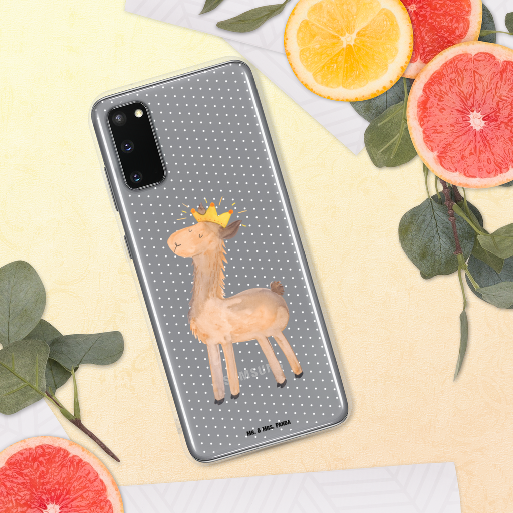 Handyhülle Lama König Handyhülle, Handycover, Transparente Handyhülle, Flexible Handyhülle, Handyschutz, Transparent, Durchsichtig, Schutzhülle für Handy, Stilvolle Handyhülle, Robuste Handyhülle, Schutz vor Kratzern, Schützende Handyhülle, Lama, Alpaka, Lamas, König, Königin, Freundin, Mama, Papa, Büro Kollege, Kollegin, Chef, Vorgesetzter, Abi, Abitur