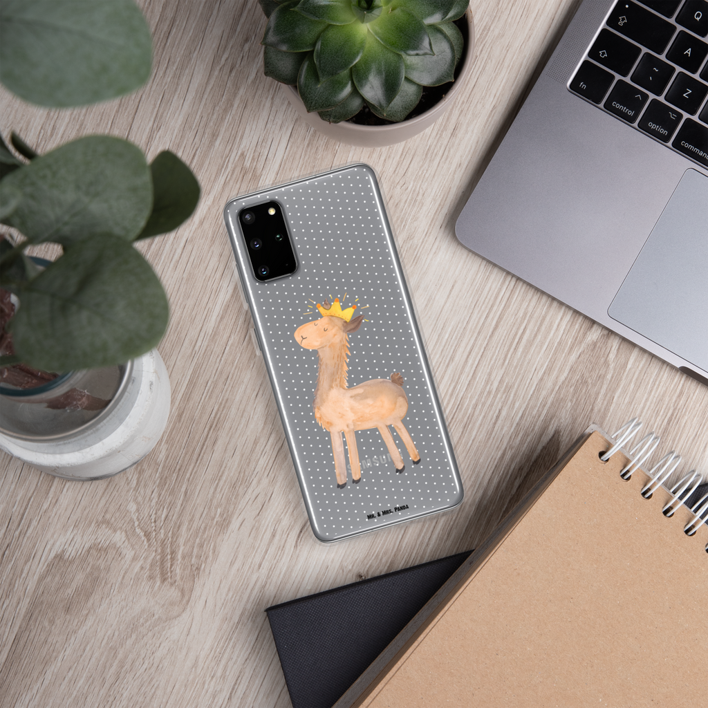 Handyhülle Lama König Handyhülle, Handycover, Transparente Handyhülle, Flexible Handyhülle, Handyschutz, Transparent, Durchsichtig, Schutzhülle für Handy, Stilvolle Handyhülle, Robuste Handyhülle, Schutz vor Kratzern, Schützende Handyhülle, Lama, Alpaka, Lamas, König, Königin, Freundin, Mama, Papa, Büro Kollege, Kollegin, Chef, Vorgesetzter, Abi, Abitur